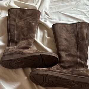 UGG Sheepskin Brown Lined Boots